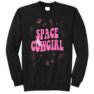 Space Cowgirl Costume For  Retro Groovy 70s Sweatshirt