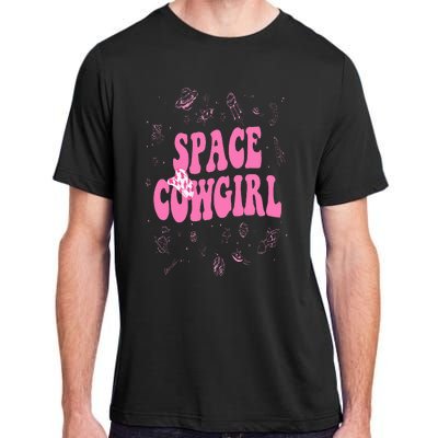 Space Cowgirl Costume For  Retro Groovy 70s Adult ChromaSoft Performance T-Shirt