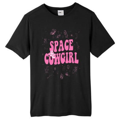 Space Cowgirl Costume For  Retro Groovy 70s Tall Fusion ChromaSoft Performance T-Shirt