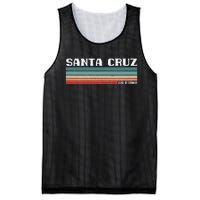 Santa Cruz California Retro Vintage Mesh Reversible Basketball Jersey Tank