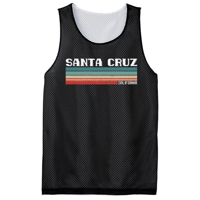 Santa Cruz California Retro Vintage Mesh Reversible Basketball Jersey Tank