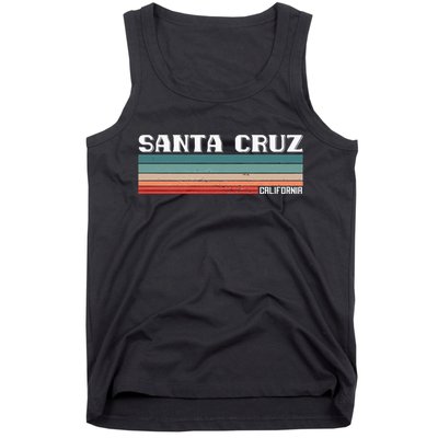 Santa Cruz California Retro Vintage Tank Top