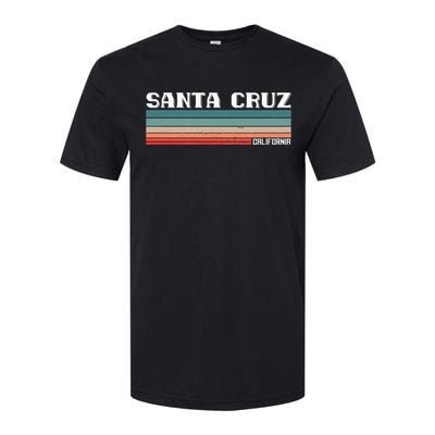 Santa Cruz California Retro Vintage Softstyle CVC T-Shirt