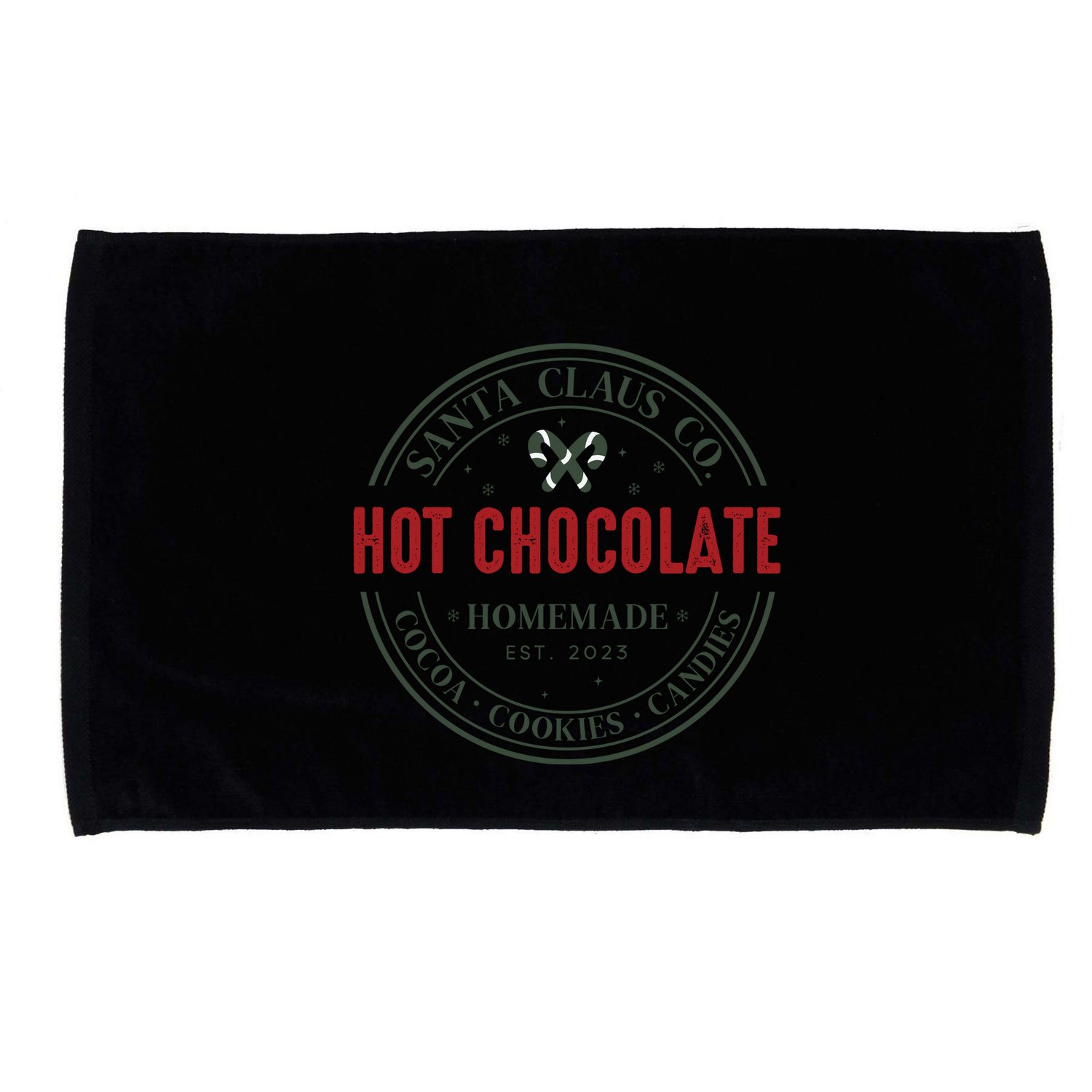 Santa Clause Co Microfiber Hand Towel