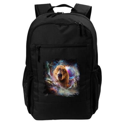 Space Capybara Cosmic Galaxy Capybaras Daily Commute Backpack