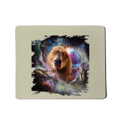 Space Capybara Cosmic Galaxy Capybaras Mousepad