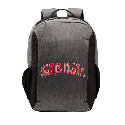 Santa Clara California Ca Vintage Sports Design Red Design Vector Backpack