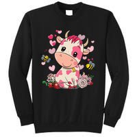 Strawberry Cow Cute Cow Pink Cow Pet Sweatshirt