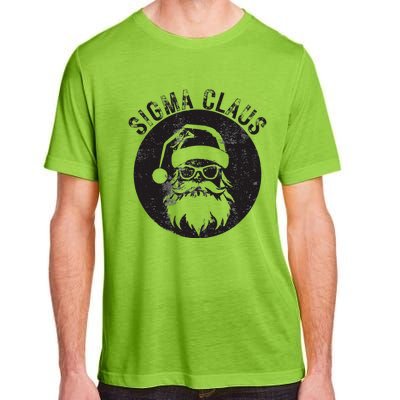 Sigma Claus Cool Santa Meme Rizzler Brainrot Christmas Adult ChromaSoft Performance T-Shirt