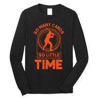 Sports Card Collector Long Sleeve Shirt