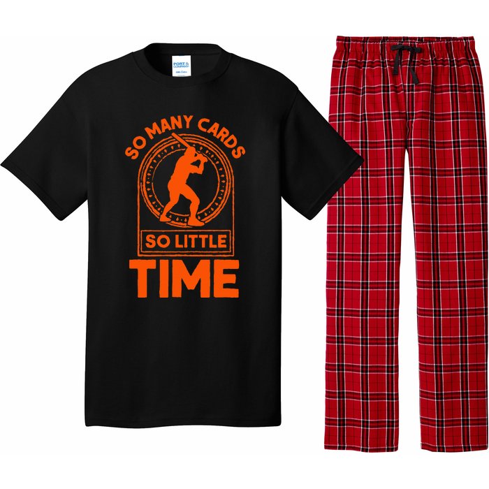 Sports Card Collector Pajama Set