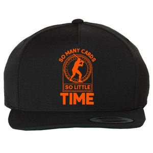 Sports Card Collector Wool Snapback Cap