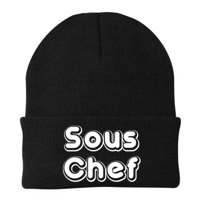 Sous Chef Cooking Kitchen Gift Restaurant Funny Cook Gift Beanie