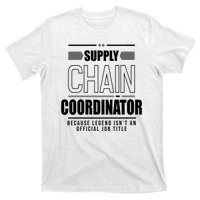 Supply Chain Coordinator Legend Job Title T-Shirt