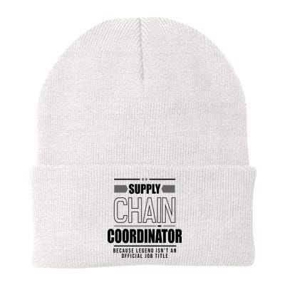 Supply Chain Coordinator Legend Job Title Beanie