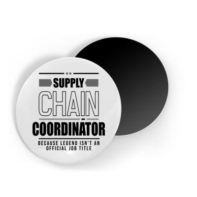 Supply Chain Coordinator Legend Job Title Magnet