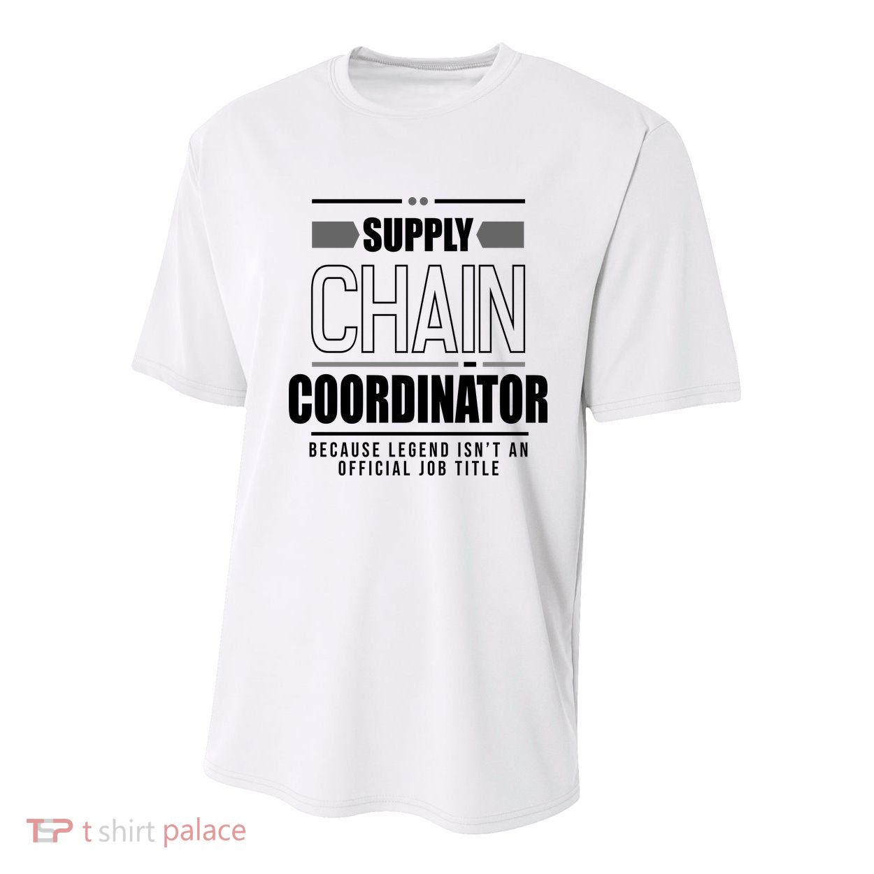 Supply Chain Coordinator Legend Job Title Youth Performance Sprint T-Shirt
