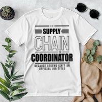 Supply Chain Coordinator Legend Job Title Premium T-Shirt
