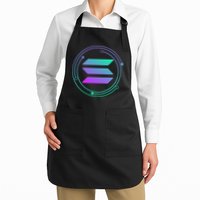 Solana Crypto Coin Currency Apron