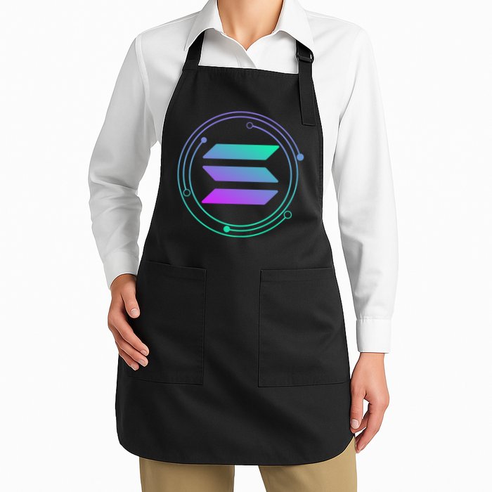 Solana Crypto Coin Currency Apron