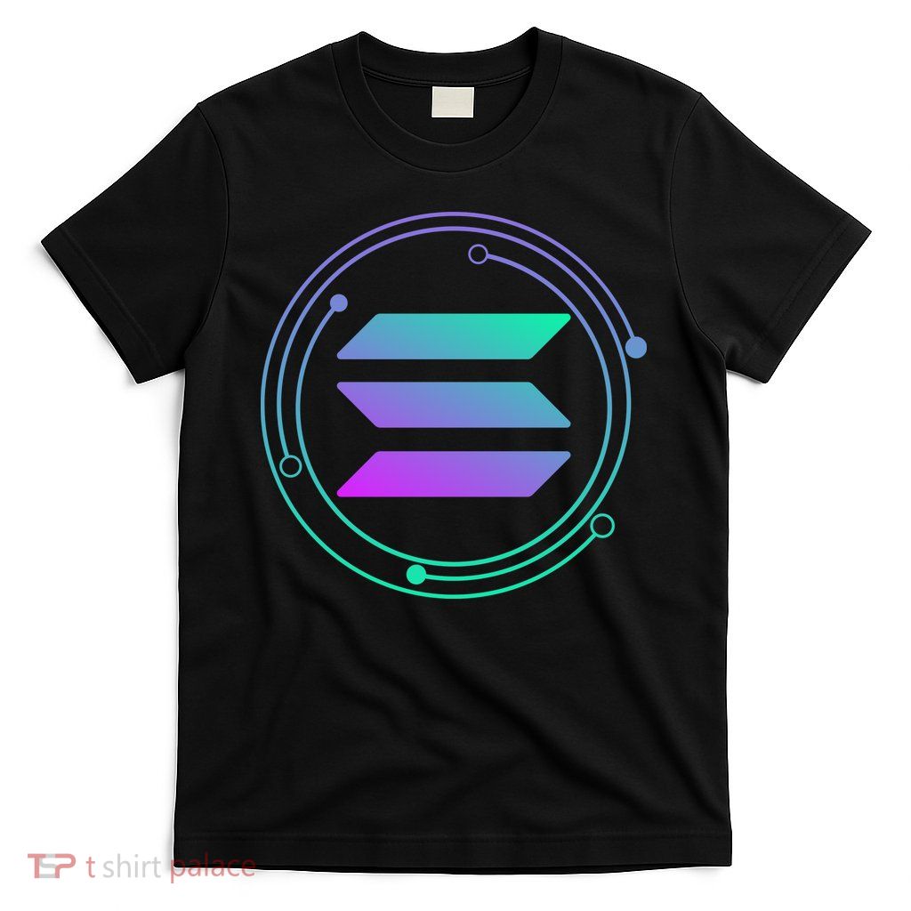 Solana Crypto Coin Currency T-Shirt