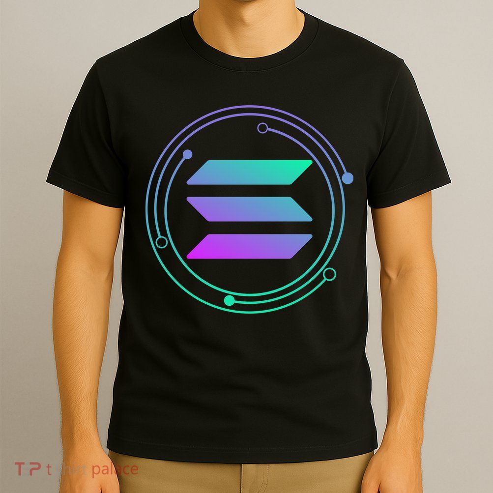 Solana Crypto Coin Currency T-Shirt
