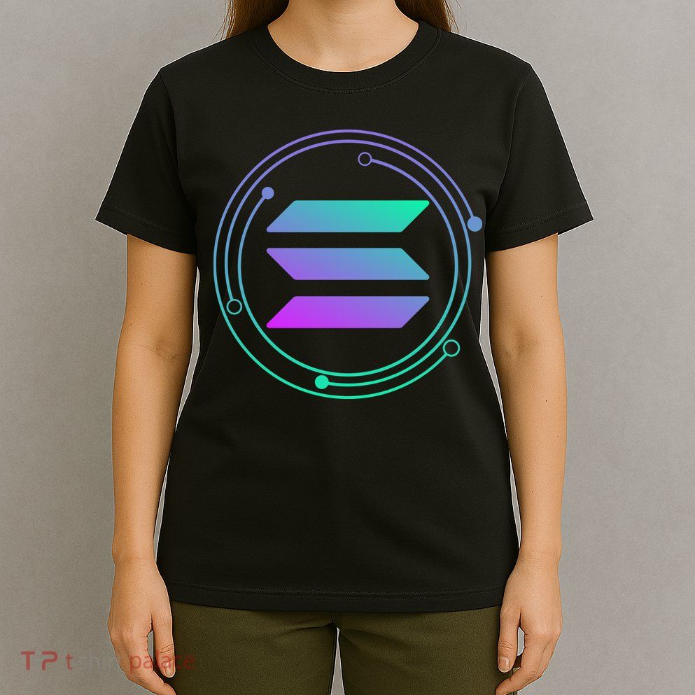 Solana Crypto Coin Currency T-Shirt