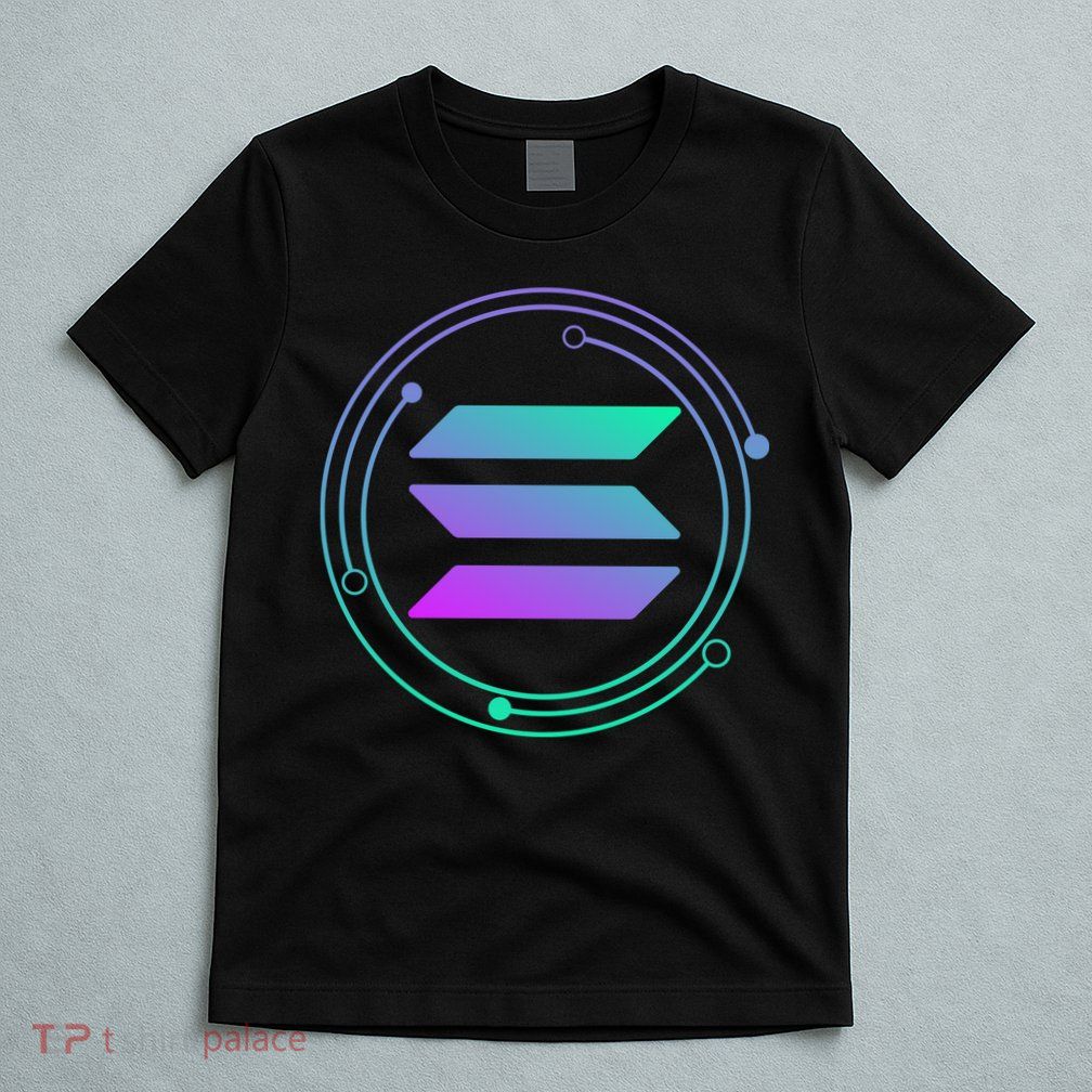 Solana Crypto Coin Currency T-Shirt