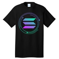 Solana Crypto Coin Currency Tall T-Shirt