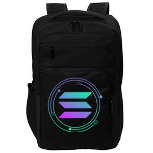 Solana Crypto Coin Currency Impact Tech Backpack