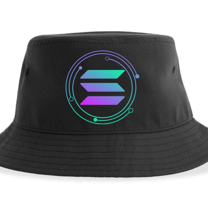 Solana Crypto Coin Currency Sustainable Bucket Hat