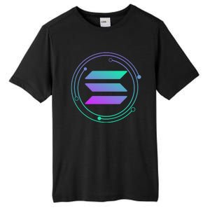 Solana Crypto Coin Currency Tall Fusion ChromaSoft Performance T-Shirt