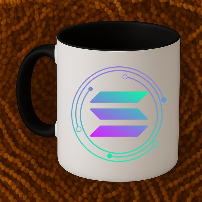 Solana Crypto Coin Currency Mug