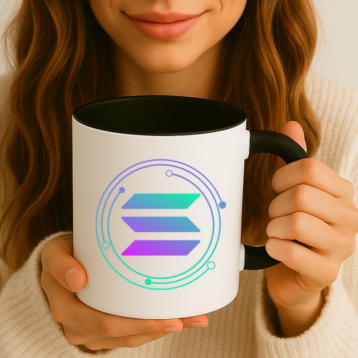 Solana Crypto Coin Currency Mug