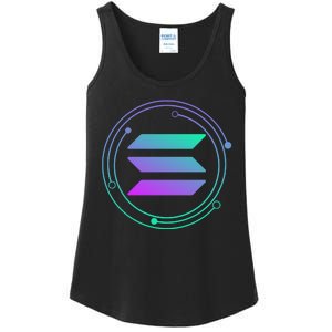 Solana Crypto Coin Currency Ladies Essential Tank