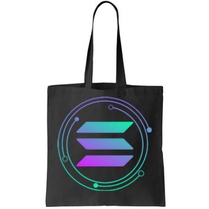 Solana Crypto Coin Currency Tote Bag