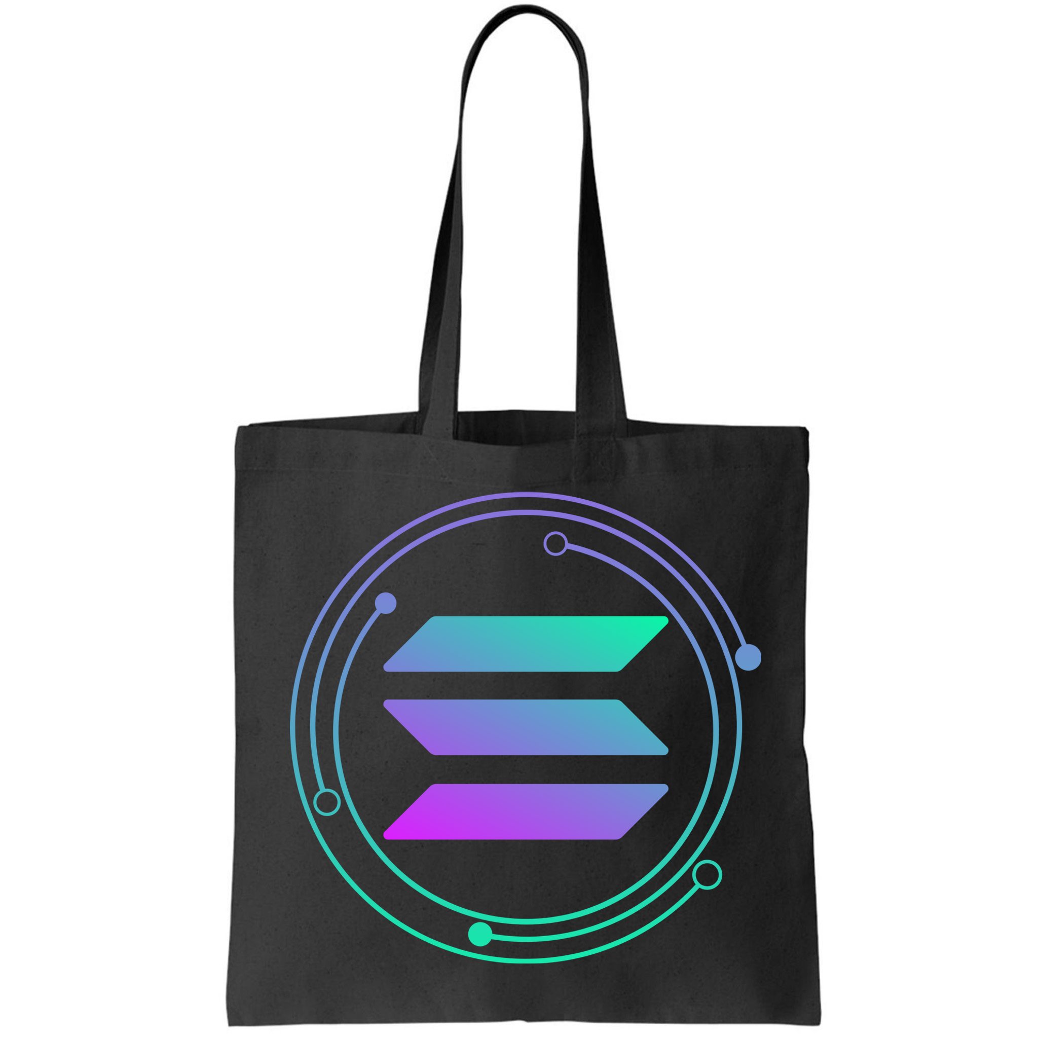 Solana Crypto Coin Currency Bag