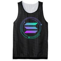 Solana Crypto Coin Currency Mesh Reversible Basketball Jersey Tank