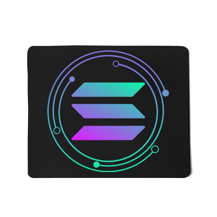 Solana Crypto Coin Currency Mousepad