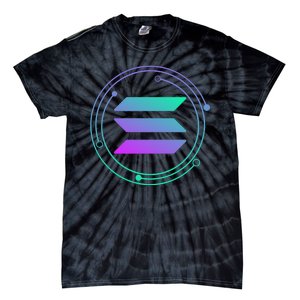 Solana Crypto Coin Currency Tie-Dye T-Shirt