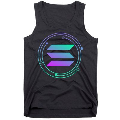 Solana Crypto Coin Currency Tank Top