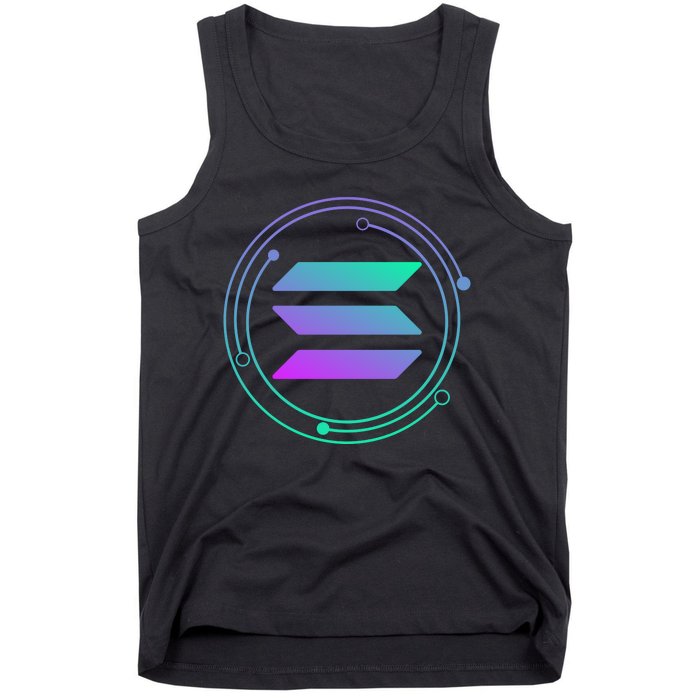 Solana Crypto Coin Currency Tank Top