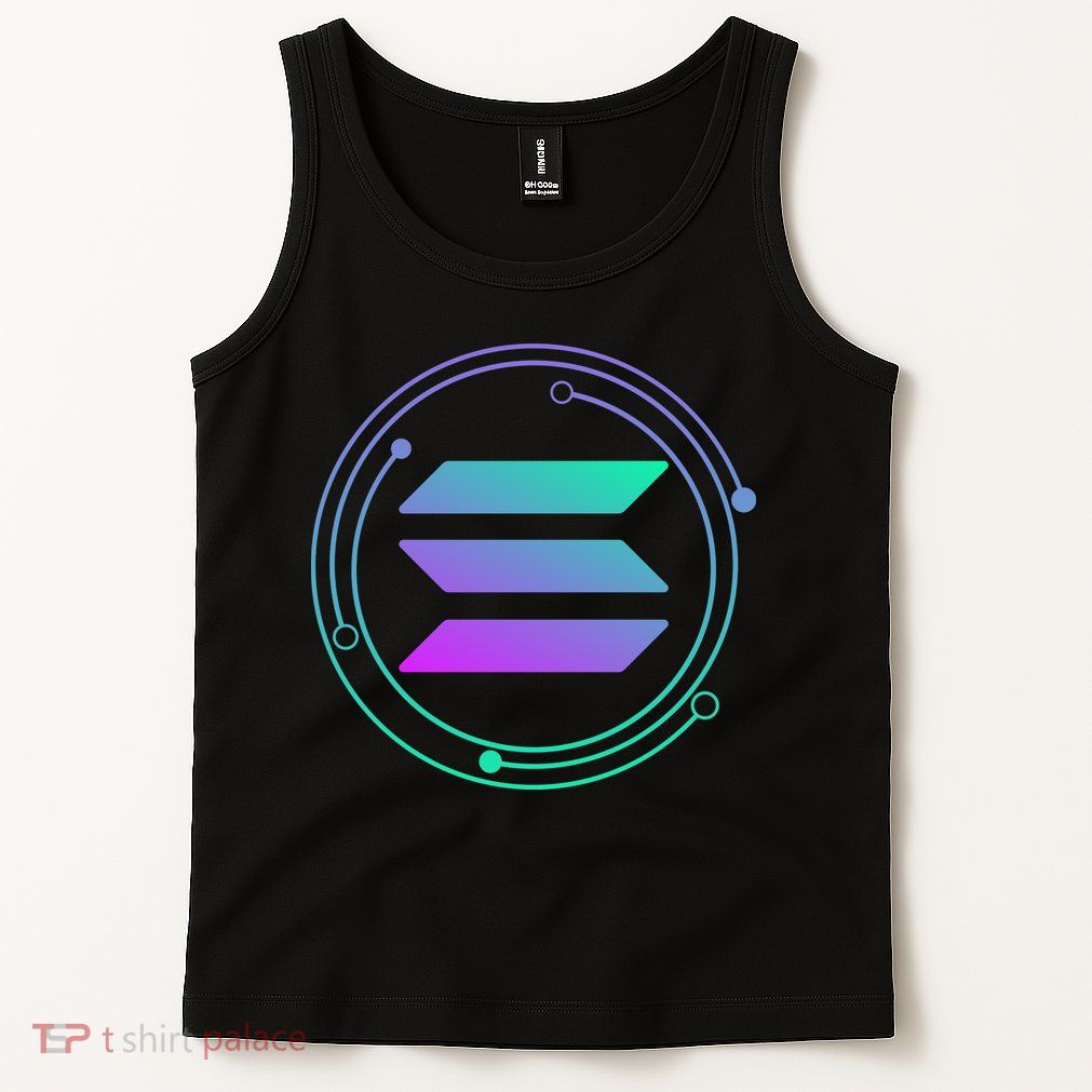 Solana Crypto Coin Currency Tank Top