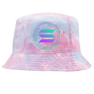 Solana Crypto Coin Currency Tie-Dyed Bucket Hat