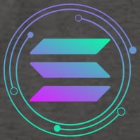 Solana Crypto Coin Currency Vector Backpack