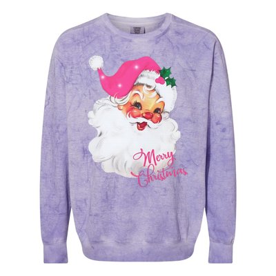 Santa Claus Christmas Design Colorblast Crewneck Sweatshirt