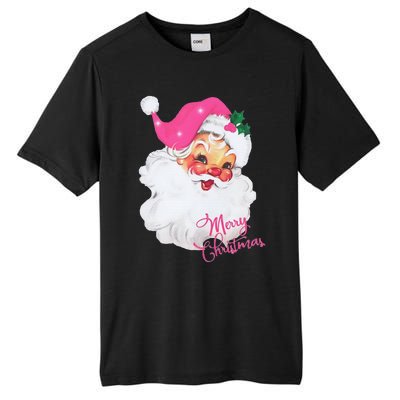 Santa Claus Christmas Design Tall Fusion ChromaSoft Performance T-Shirt