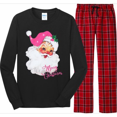 Santa Claus Christmas Design Long Sleeve Pajama Set