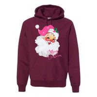 Santa Claus Christmas Design Premium Hoodie