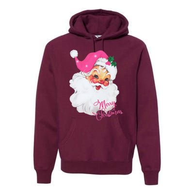 Santa Claus Christmas Design Premium Hoodie